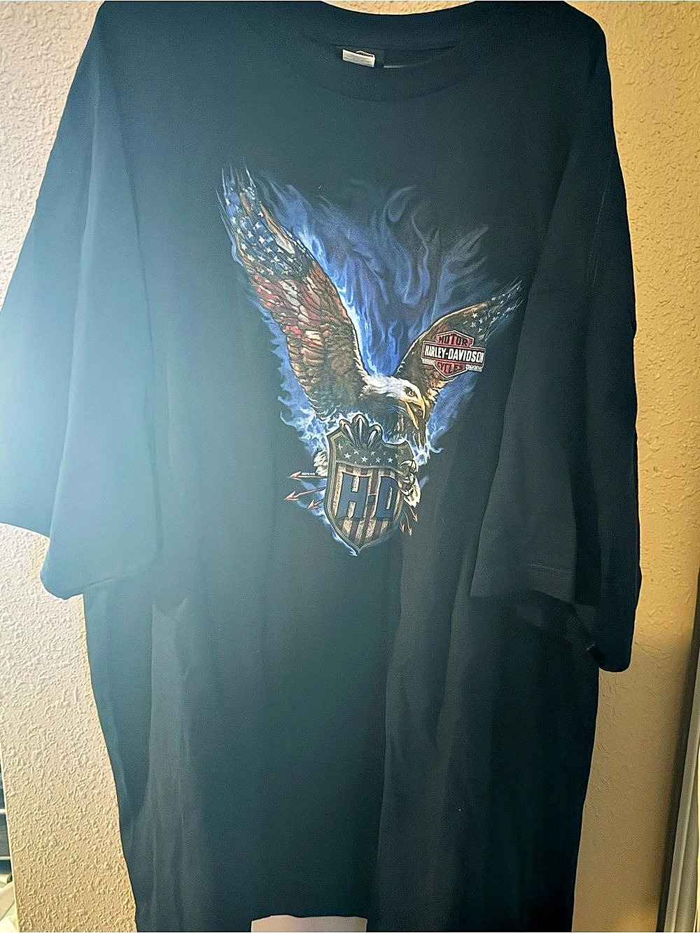 Harley-Davidson of Charlotte North Carolina Eagle Graphic T-Shirt Tee 5XL